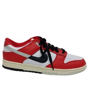 Nike Dunk Low Sneakers - Red