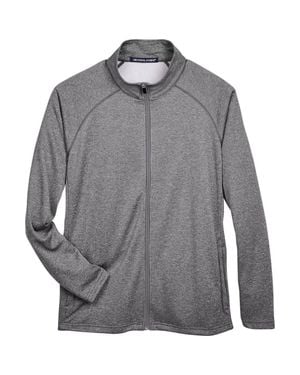 Devon & Jones Stretch Tech-Shell Compass Full-Zip Jacket - Gray