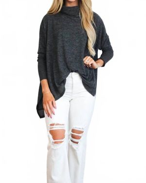 Zenana Cozy Chic Sweater - Gray
