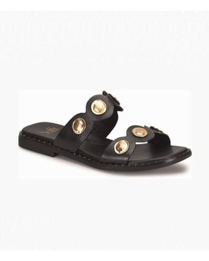 Söfft Ezra Studded Slides - Black