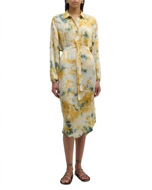Mes Demoiselles Ilico Shirt Dress - Yellow