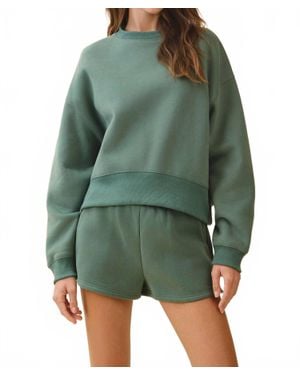 TCEC Dropped Shoulder Sweatshirt - Green
