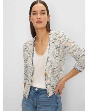 NIC+ZOE Misty Dawn Knit Jacket - Gray