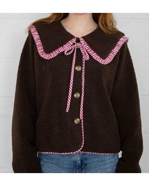 Things Between Picnic Sherpa Jacket - Black