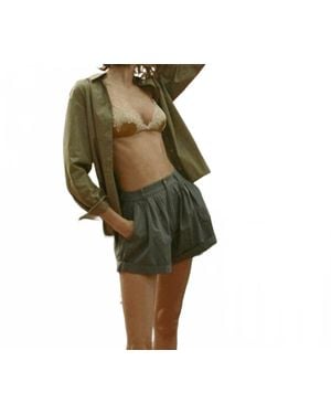 Doen Paige Cotton Short - Green