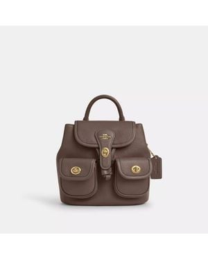 COACH Hadley Backpack - Brown
