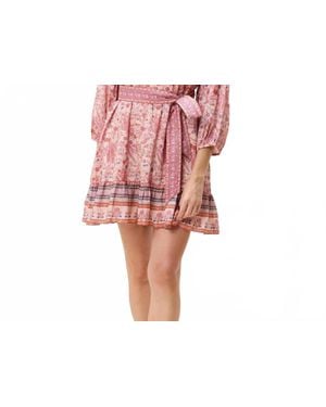 Cleobella Frieda Mini Dress - Red