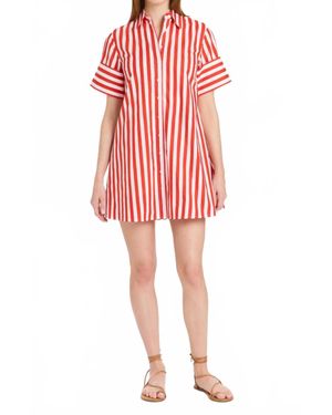 Livro Dock Mini Dress - Red