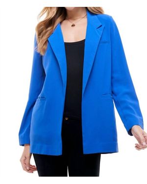 TCEC Open Front Blazer - Blue
