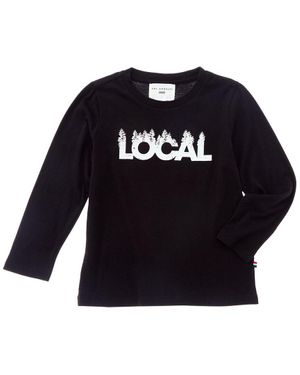 Sol Angeles Cotton Local Crew Graphic Tee - Blue