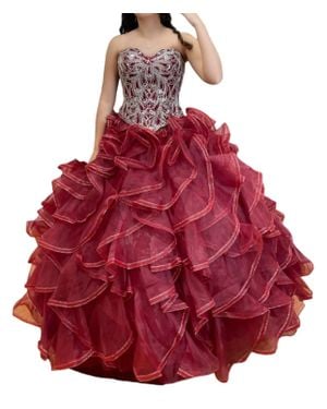 House of Wu Quinceañera Dress - Red