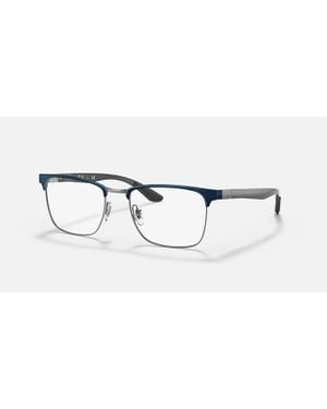Ray-Ban Square Optic Eyeglasses - Black