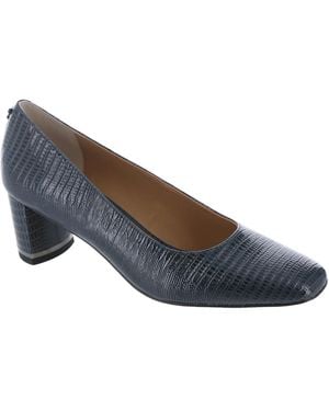 J. Reneé Olivienne Padded Insole Square Toe Pumps - Blue