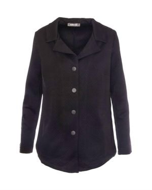 Alembika Button Down Jacket - Blue