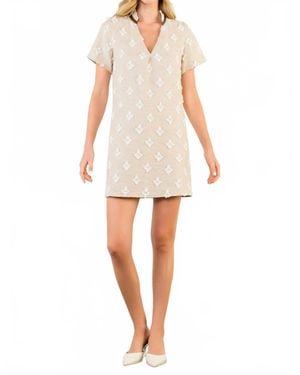 Thml Short Sleeve Detailed Dress - White