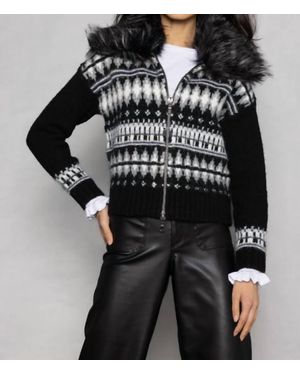 Lisa Todd Powder Puff Cardigan - Black