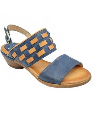Miz Mooz Constance Heel Sandal - Blue