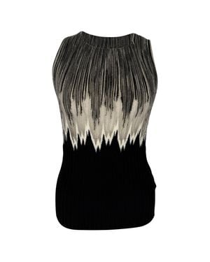Missoni Printed Sleeveless Blouse - Black