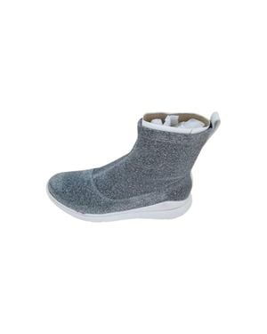 Fitflop Loosh Luxe High Top Sneakers - Blue