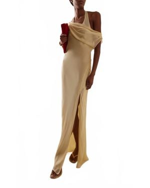 SIR. Strobe Maxi Gown - Yellow