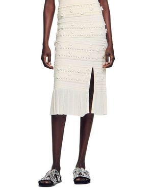 Sandro Imanie Skirt - Natural