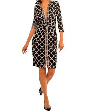 Gretchen Scott Twist & Shout Dress - Black