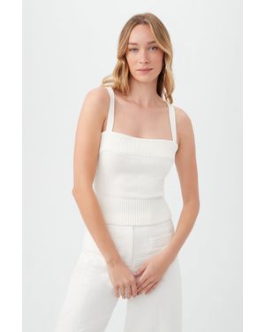 Trina Turk Marina Cami - White