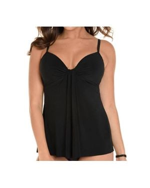 Miraclesuit Marina Underwire Tankini Top - Black
