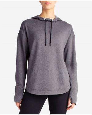 Danskin Lotus Popover Hoodie - Purple