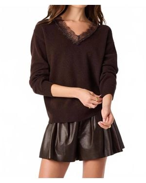 Astr Jaydn Knit Sweater - Black