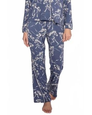 Pj Salvage Run Wild Pajama Pants - Blue