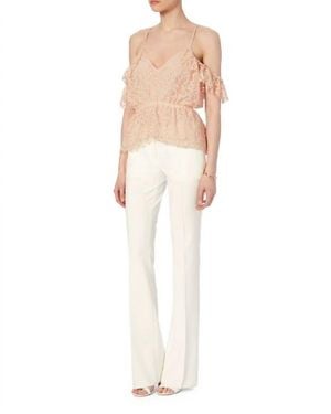 Designers Remix Avelaine Lace Top - White
