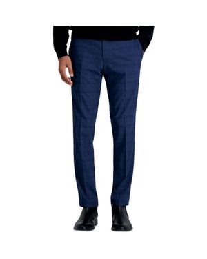 Kenneth Cole Professional Slim Fit Dress Pants - Blue