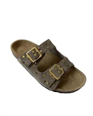 Silent D Bon Suede Sandal - Brown