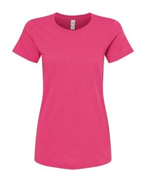 M & O Soft Touch T-Shirt - Pink