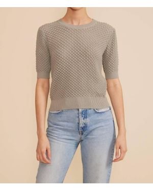 Lucy Paris Ellse Knit Top - Blue