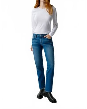 AMO Toni Low Slim Fit Jeans - Blue