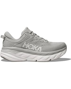 Hoka One One Bondi 7 Running Shoes - Gray