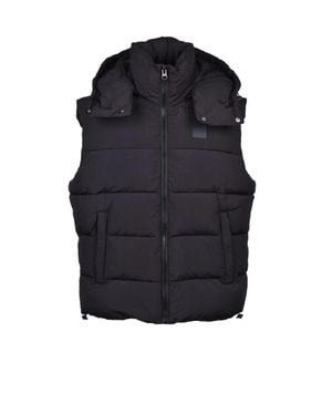 DIESEL Padded Gilet - Blue