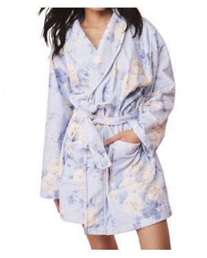 LoveShackFancy Indie Cotton Bath Robe - White