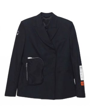 Heron Preston Signature Utility Jacket - Blue