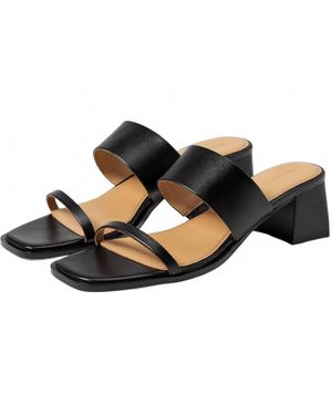 Madewell Roni Block Heel Sandal - Black