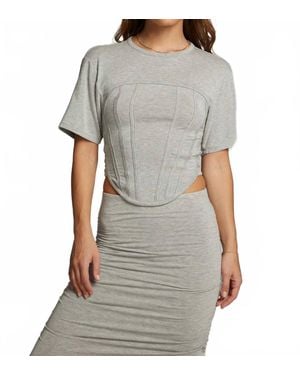 Chaser Brand Bay Side Tee - Gray