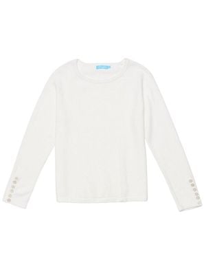 J.McLaughlin J. Mclaughlin Solid Jamey Top - White