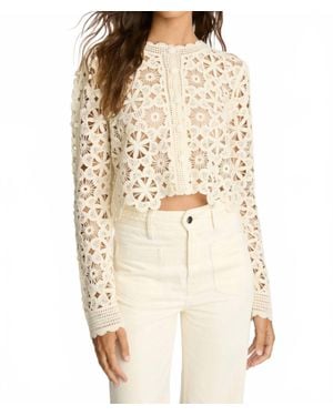 Caballero Corina Sweater Cardigan - Natural