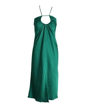 Ba&sh Rose Bulle Midi Dress - Green