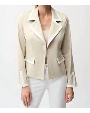Joseph Ribkoff Fitted Jacket - Natural