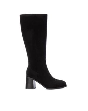 Xti Knee High Boots - Black