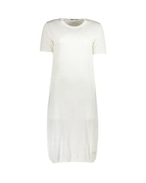 Roberto Cavalli Viscosa Dress - White