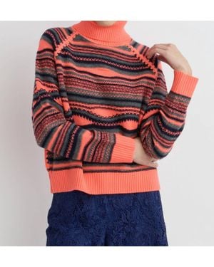Manoush Orla Turtleneck Sweater - Red